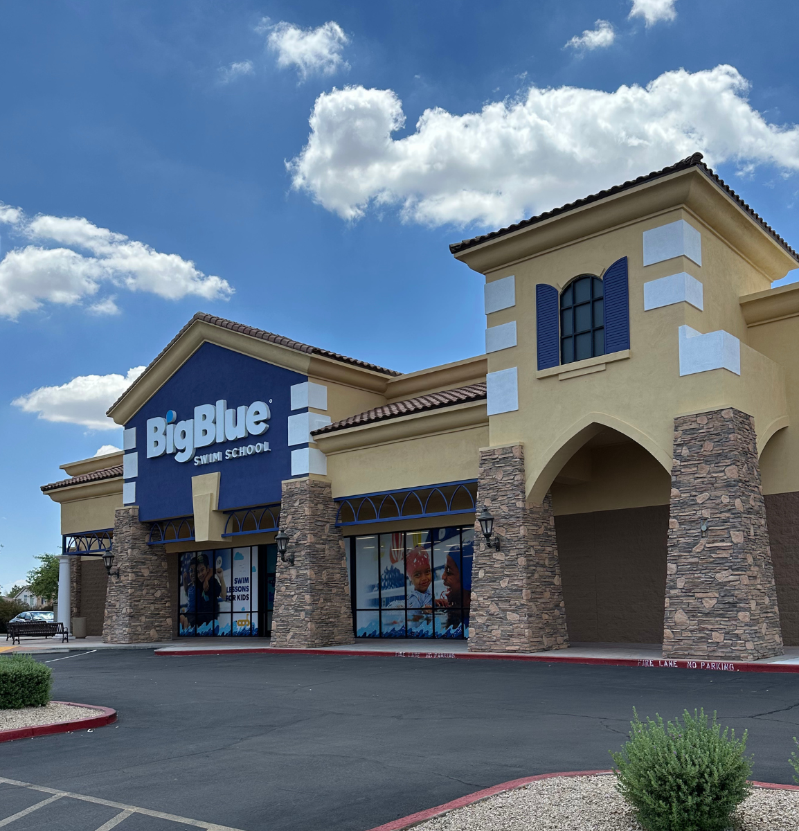 Big Blue Swim School's Gilbert, AZ storefront